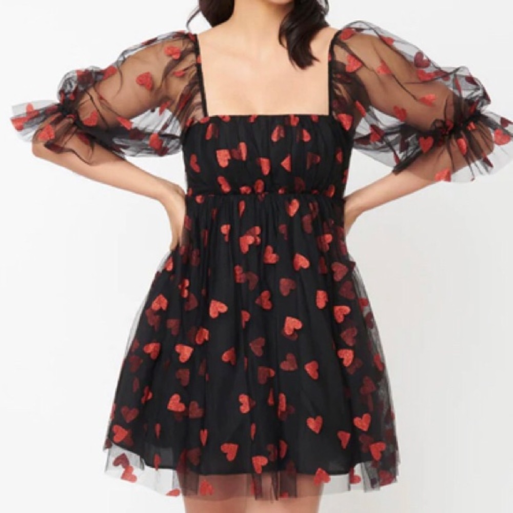 Unique Vintage Heart Dress